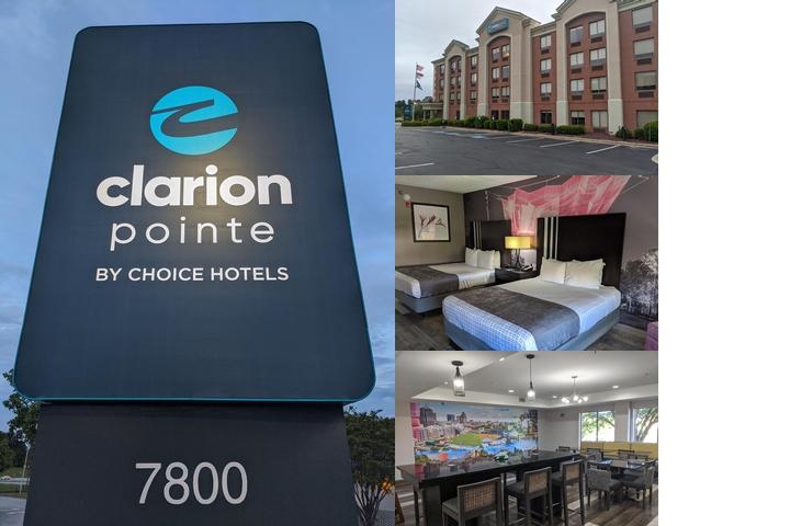 Clarion Pointe Greensboro Airport photo collage