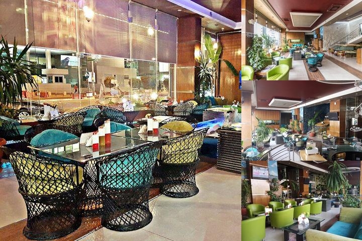 Aquarium Hotel photo collage