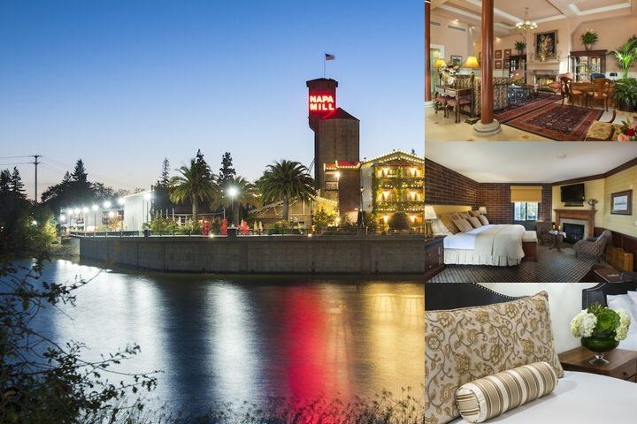 Napa River Inn photo collage