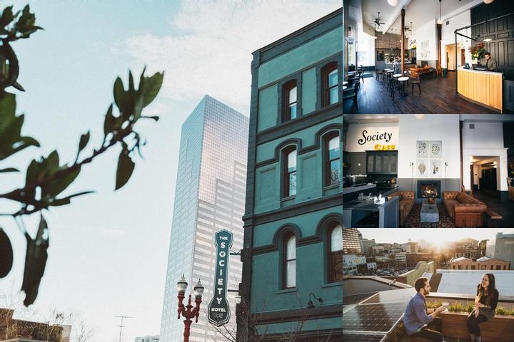 The Society Hotel photo collage