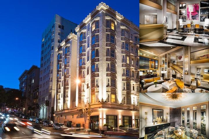 Staypineapple, An Elegant Hotel, Union Square photo collage