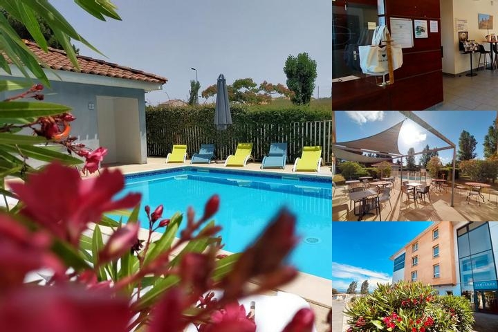 Comfort Aparthotel Carcassonne photo collage