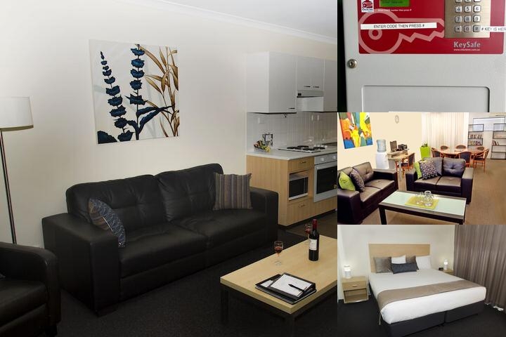 Perth Ascot Central Apartment Hotel photo collage