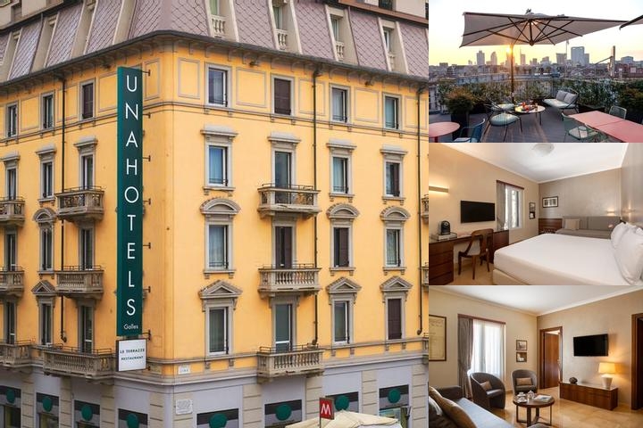 Una Hotels Galles Milano photo collage