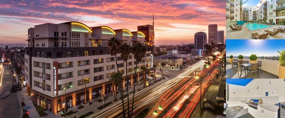 Global Luxury Suites at Wilshire photo collage
