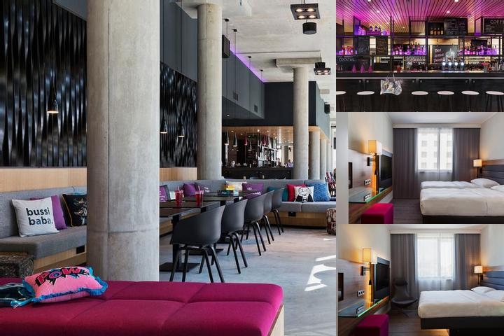 Moxy Vienna Airport photo collage