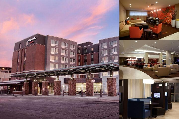 Courtyard by Marriott Lincoln Downtown photo collage
