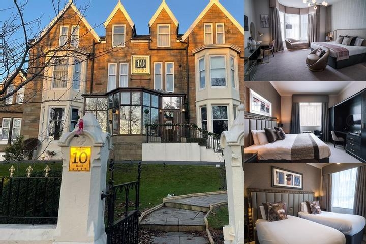 Number 10 Hotel photo collage