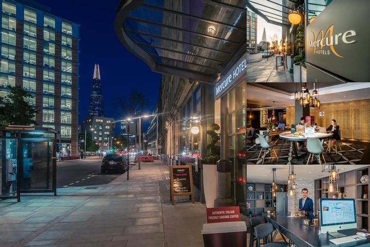 Mercure London Bankside photo collage