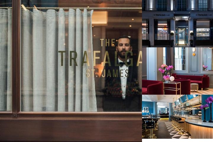The Trafalgar St. James London Curio Collection by Hilton photo collage