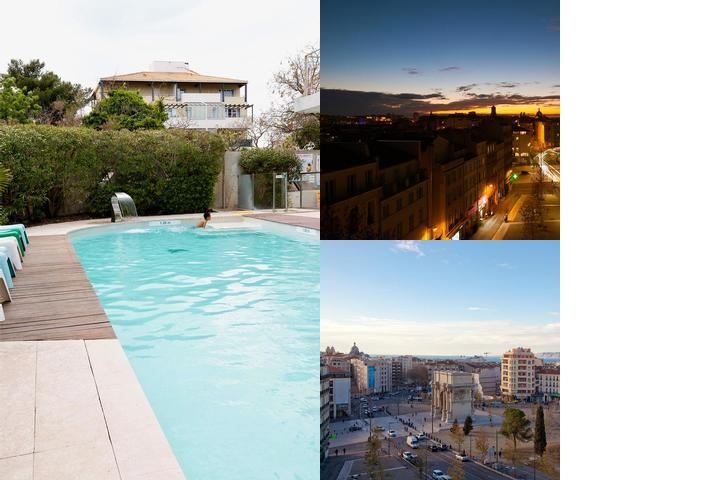 Comfort Aparthotel Marseille Prado photo collage