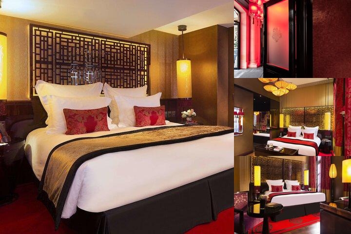 Buddha-Bar Hotel Paris photo collage