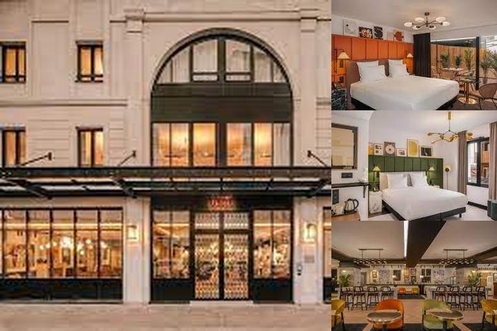 Marty Hotel Bordeaux Tapestry Collection by Hilton photo collage