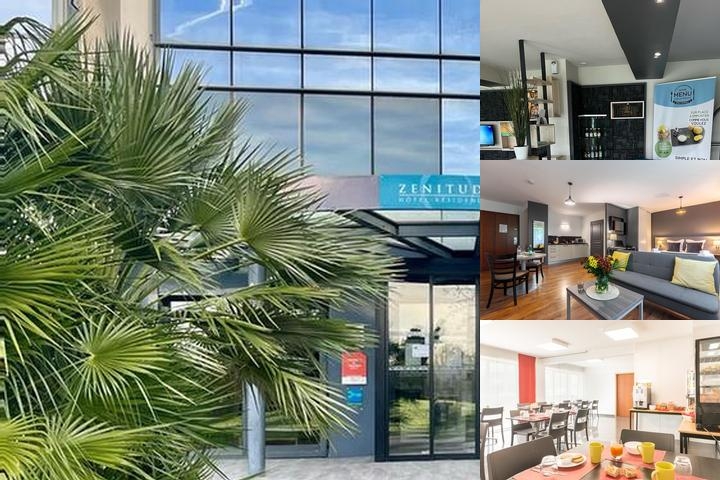 Zenitude Hôtel Résidences Nantes Métropole photo collage