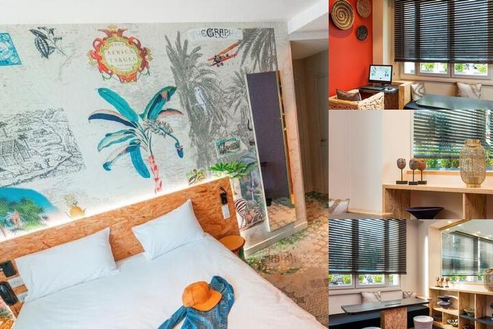 Ibis Styles Paris Boulogne Marcel Sembat photo collage