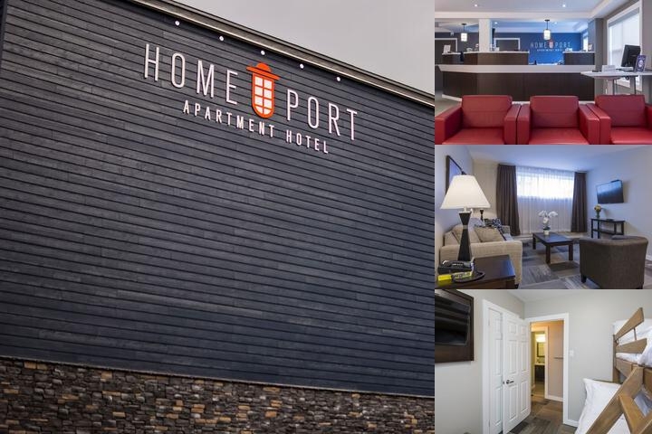 Homeport Apartment Hotel photo collage