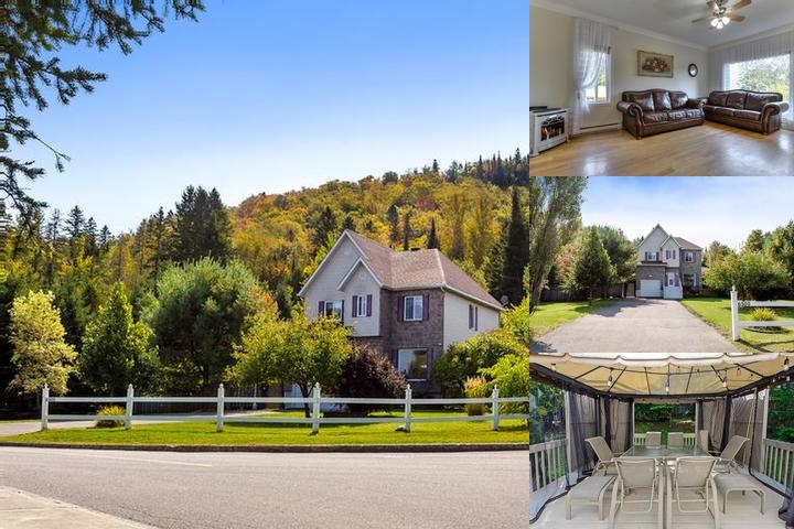 Luxury 5 Bedrooms Cottage Jacuzzi & Fireplace! photo collage