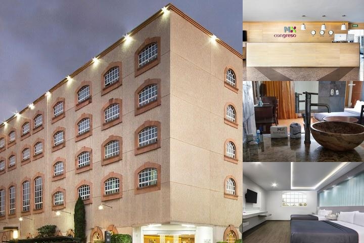 Hotel MX congreso - In Mexico City (Venustiano Carranza) photo collage