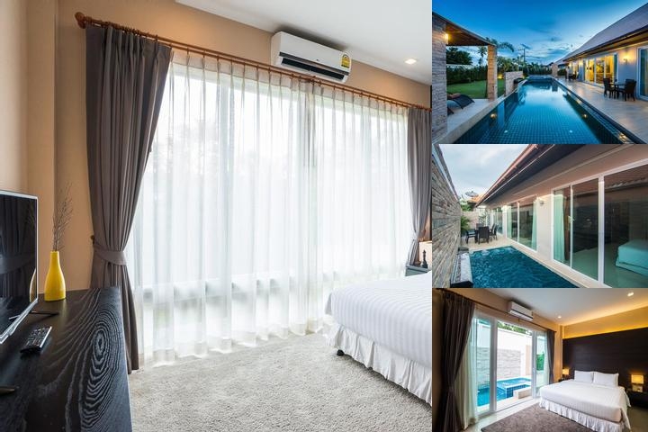The Ville Jomtien Pool Villa photo collage