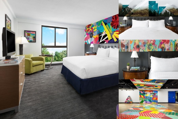 Studio Allston Hotel photo collage