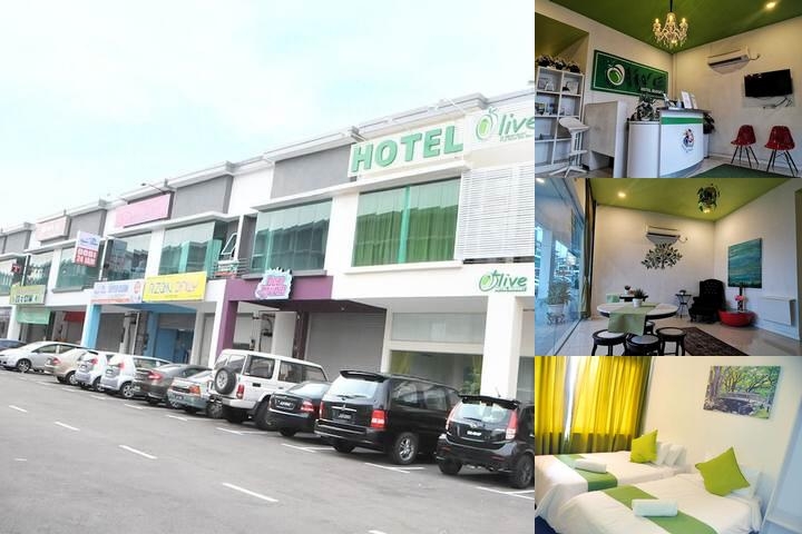 Olive Hotel photo collage