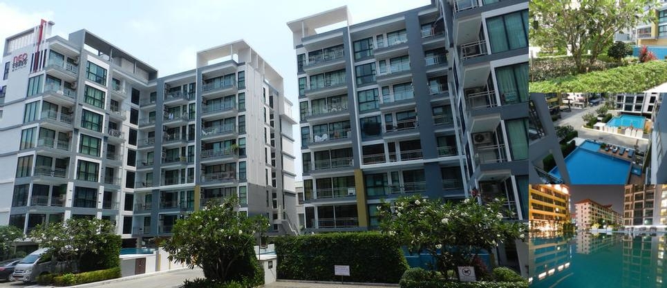 Apartments Alex Group Neocondo Pattaya photo collage