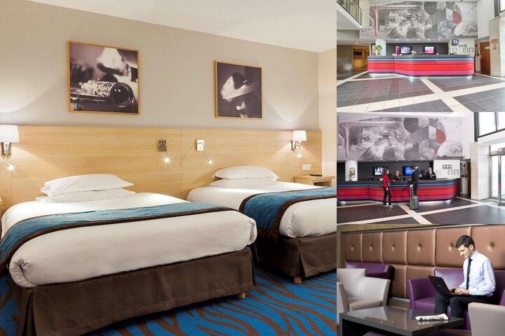 Mercure Paris 19 Philharmonie La Villette photo collage