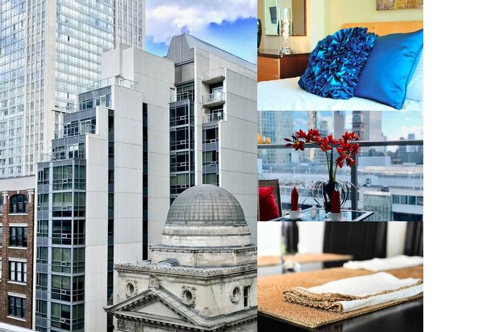 Yonge Suites Furnished Apartments photo collage