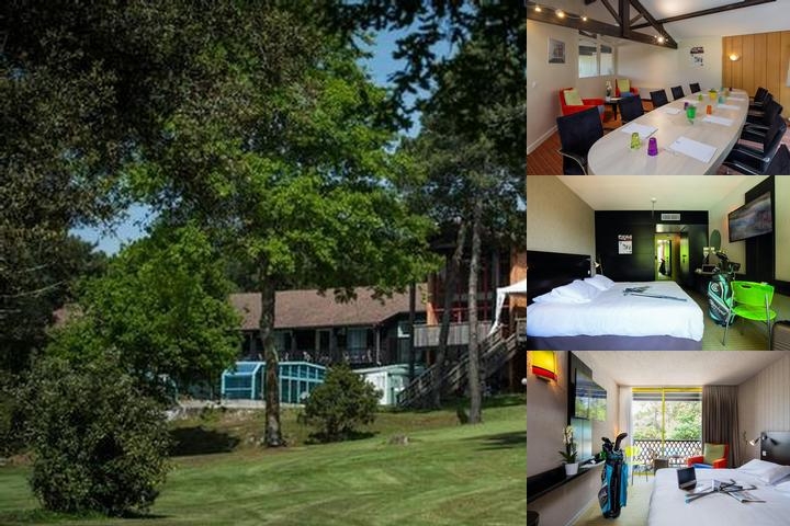 Golf Hotel Lacanau photo collage