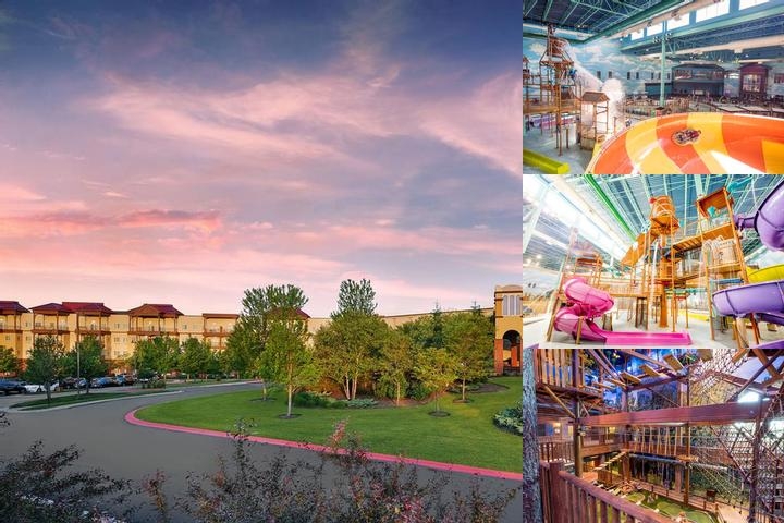 Great Wolf Lodge Illinois photo collage