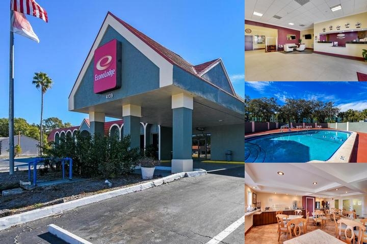 Econo Lodge Tampa near Busch Gardens photo collage