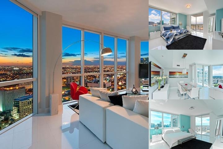 Vizcayne Luxury Condo photo collage