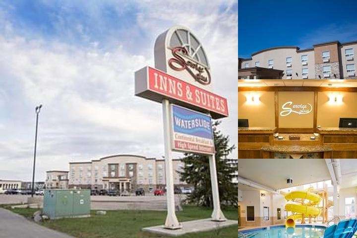 Service Plus Inns & Suites Drayton Valley photo collage