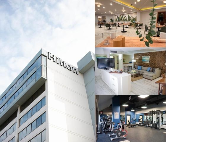 Hilton Palm Beach Airport photo collage