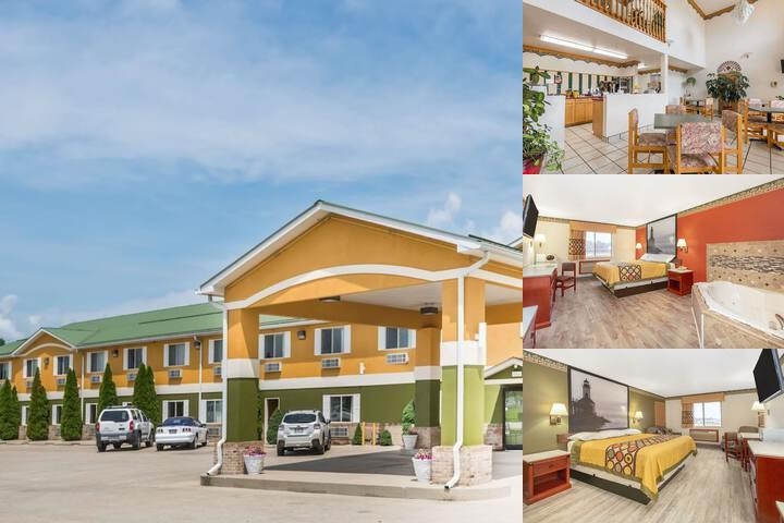 Super 8 by Wyndham Bedford photo collage