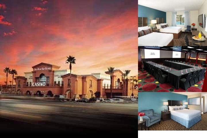 Silver Sevens Hotel and Casino, a Wyndham Garden photo collage