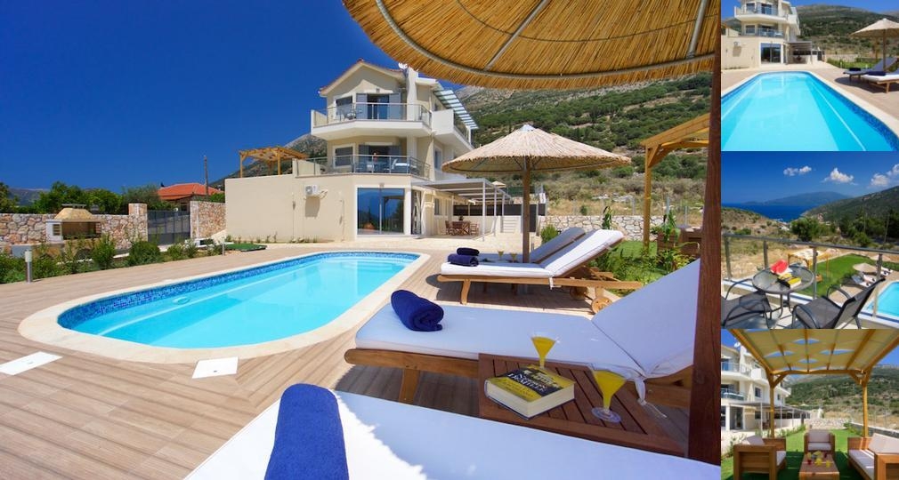 Kefalonia Horizon Villas photo collage