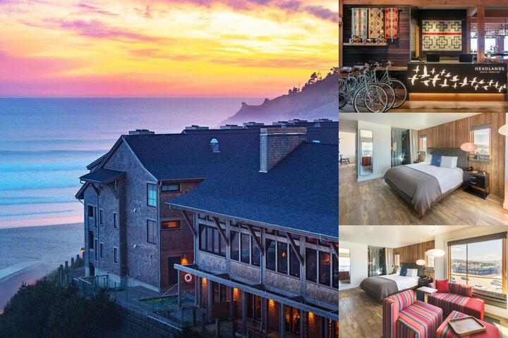 Headlands Coastal Lodge & Spa photo collage