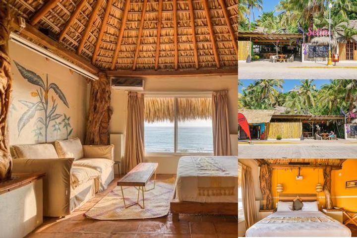 Nílu Puerto Escondido by Selina photo collage