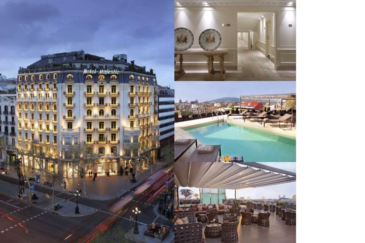 Majestic Hotel & Spa Barcelona photo collage