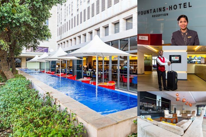 Fountains Hotel Cape Town photo collage