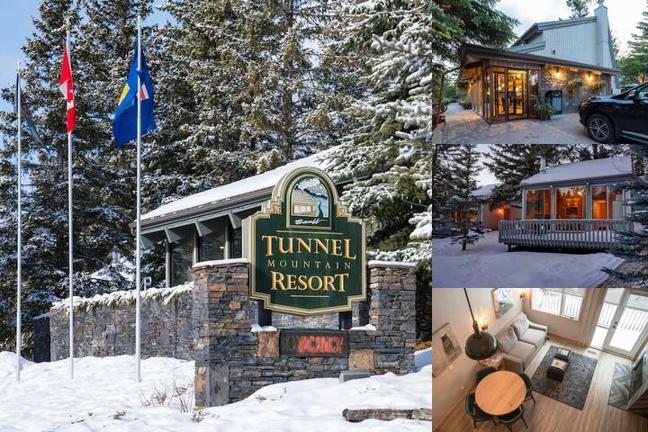 Tunnel Mountain Resort photo collage