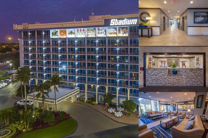 Stadium Hotel photo collage