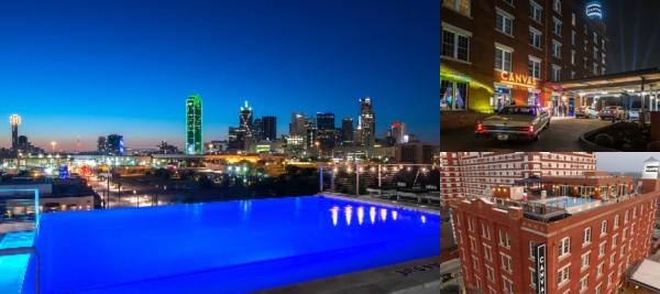 Canvas Hotel Dallas photo collage