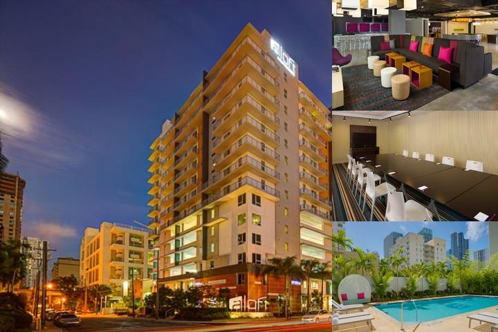 Aloft Miami Brickell photo collage