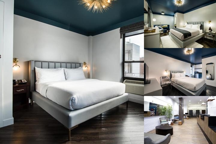 The Hotel at New York City photo collage