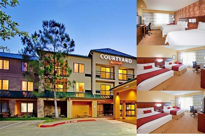Courtyard Houston The Woodlands photo collage