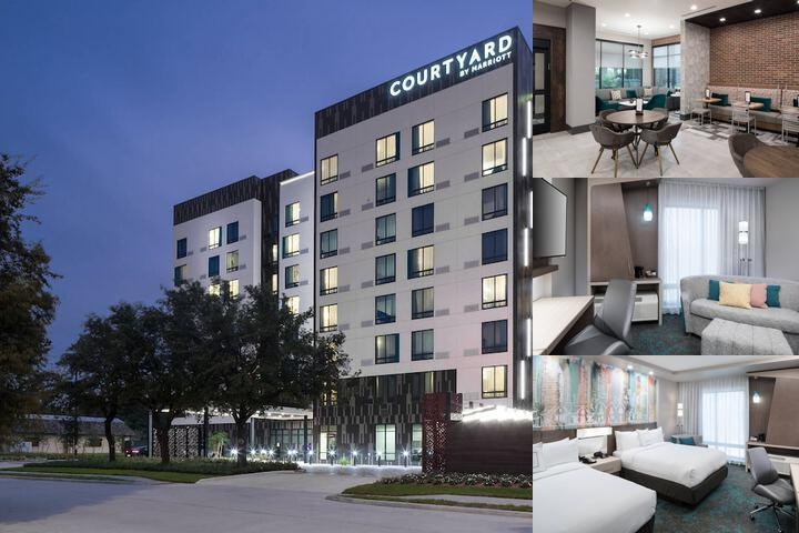 Courtyard by Marriott Houston Heights / I 10 photo collage