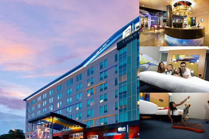 Aloft by Marriott San Jose Hotel, Costa Rica photo collage