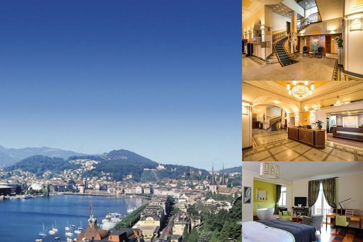 Art Deco Hotel Montana photo collage